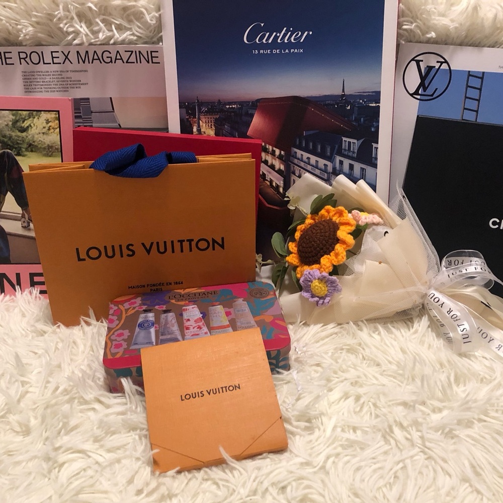Louis Vuitton Chocolate (Free Mystery La Mer item & Clothes)